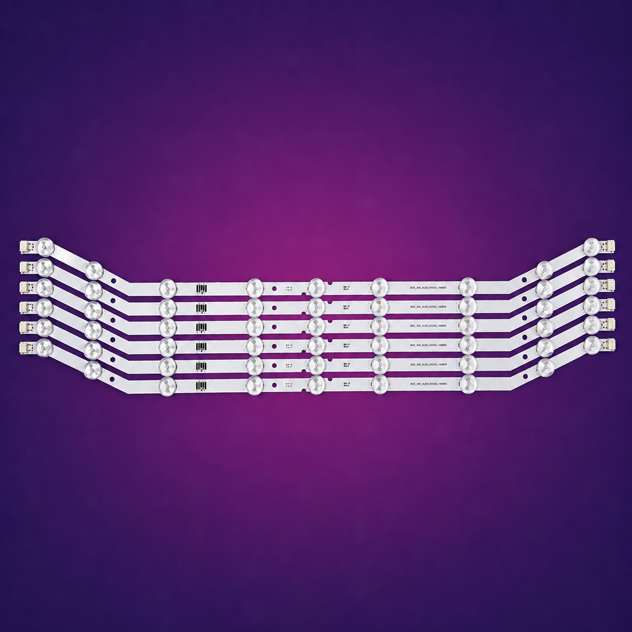9 LED Backlight Strips for Samsung 32 Inch LED TV 3V 586mm (CNL69)  2Pcs Sat